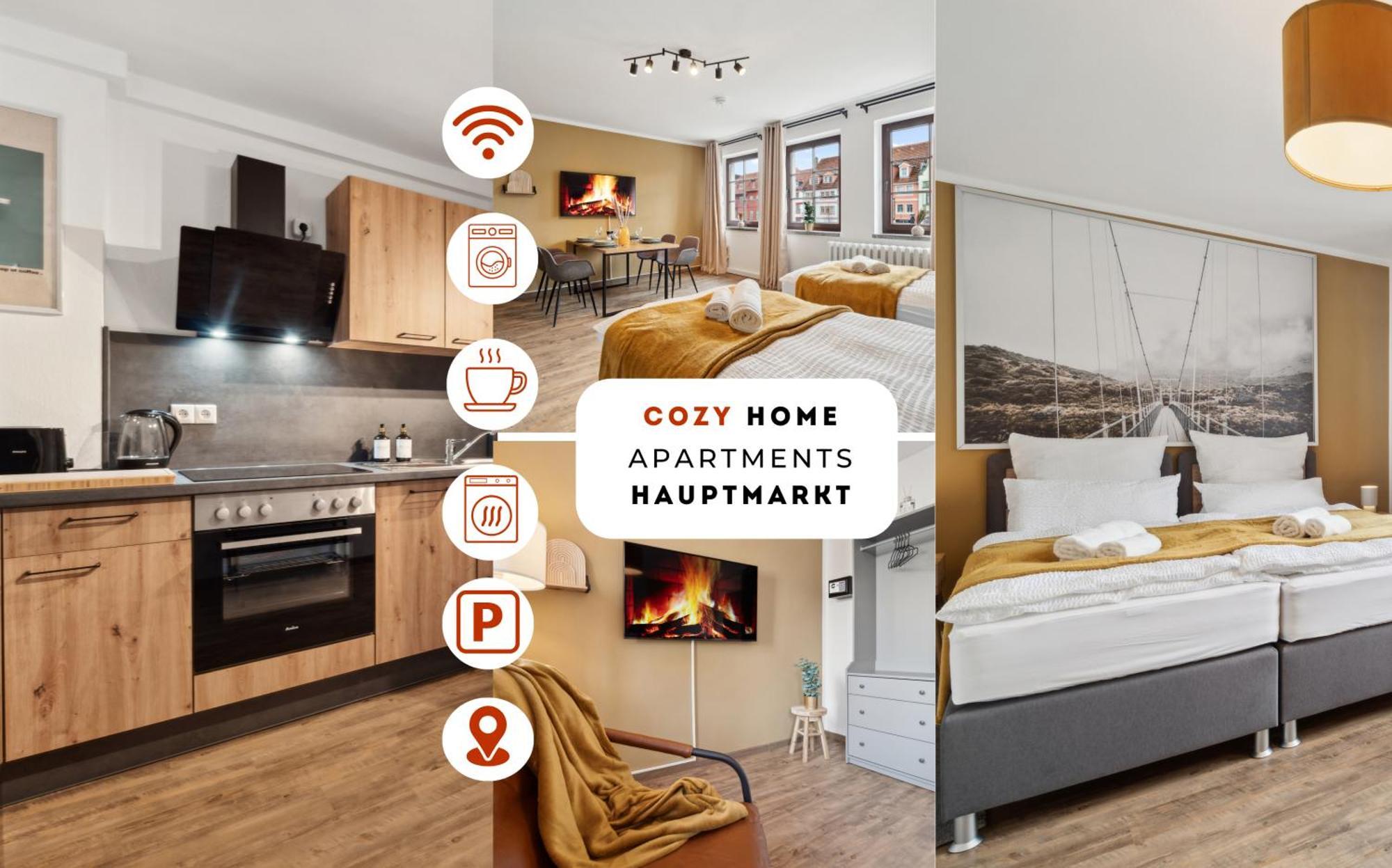 Cozyhome Hauptmarkt Apartments Gotha Zewnętrze zdjęcie